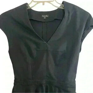 Steven Alan Navy Blue V-Neck Sleeveless Dress Size 2